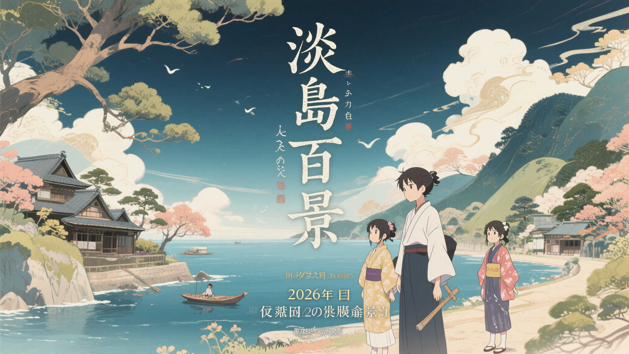 2026年震撼登场！《淡岛百景》首曝概念视觉与预告片